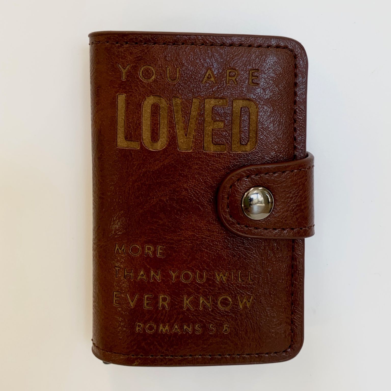 MA20201 Wallet 'Loved' - donkerbruin