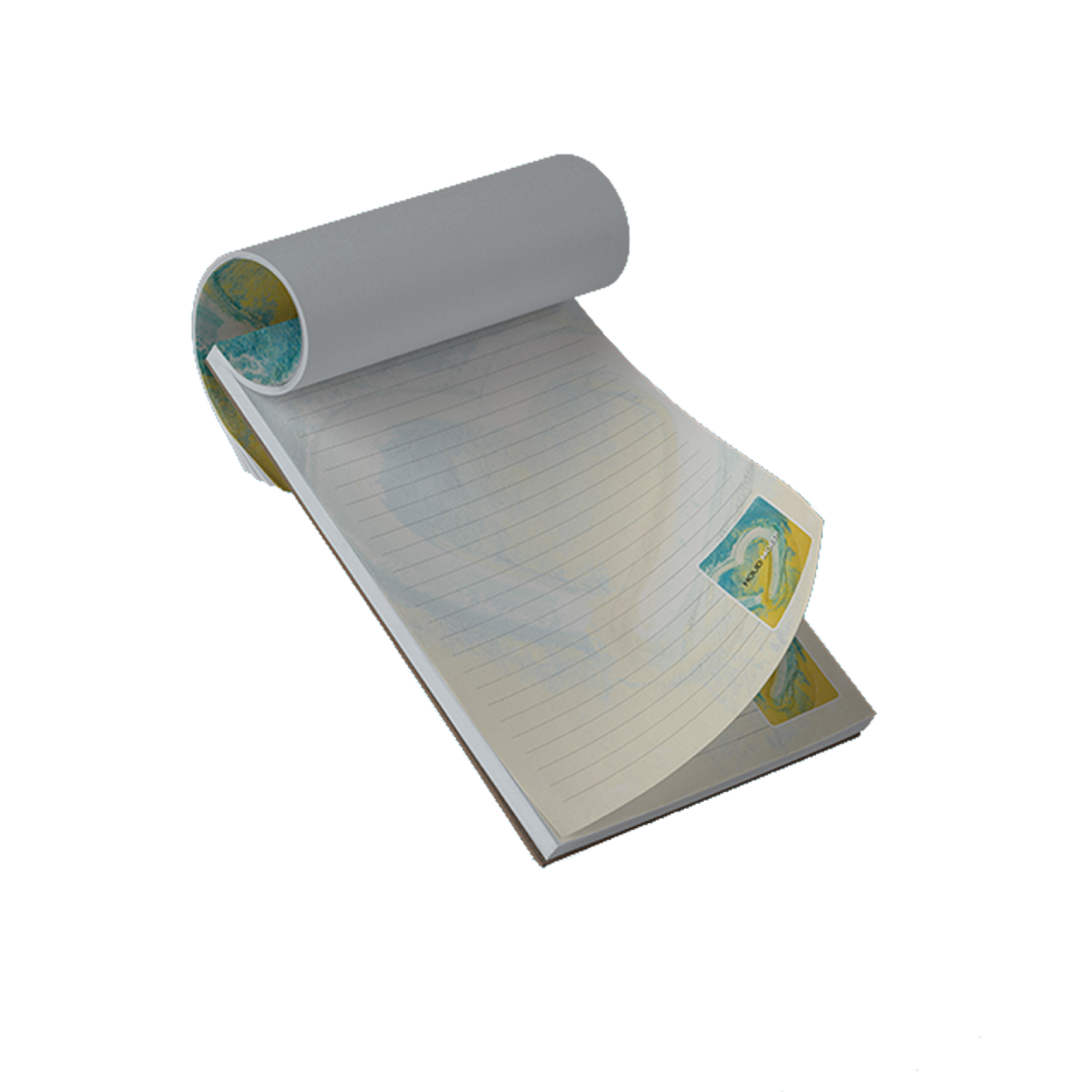 MA27453-1 Notitieblok 'Houd moed'