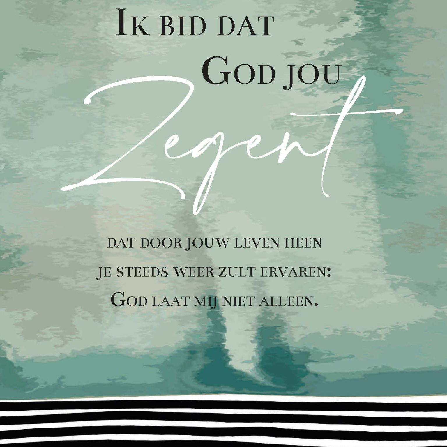 MA55039 - Wenskaart 'Ik bid dat God jou zegent'