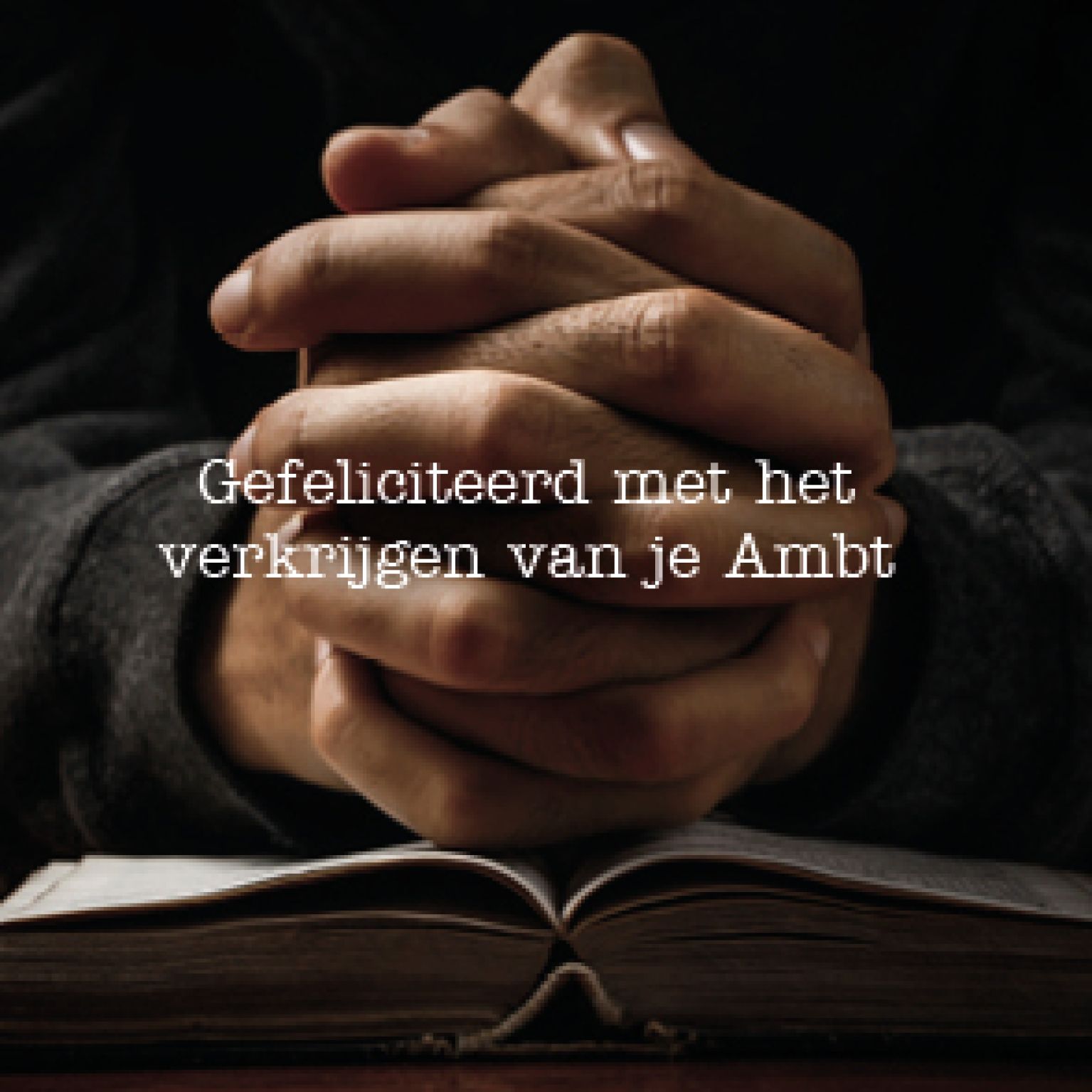 Kaart 'Gefeliciteerd - ambt' - MA15011 -  Lifestyle bij MajesticAlly