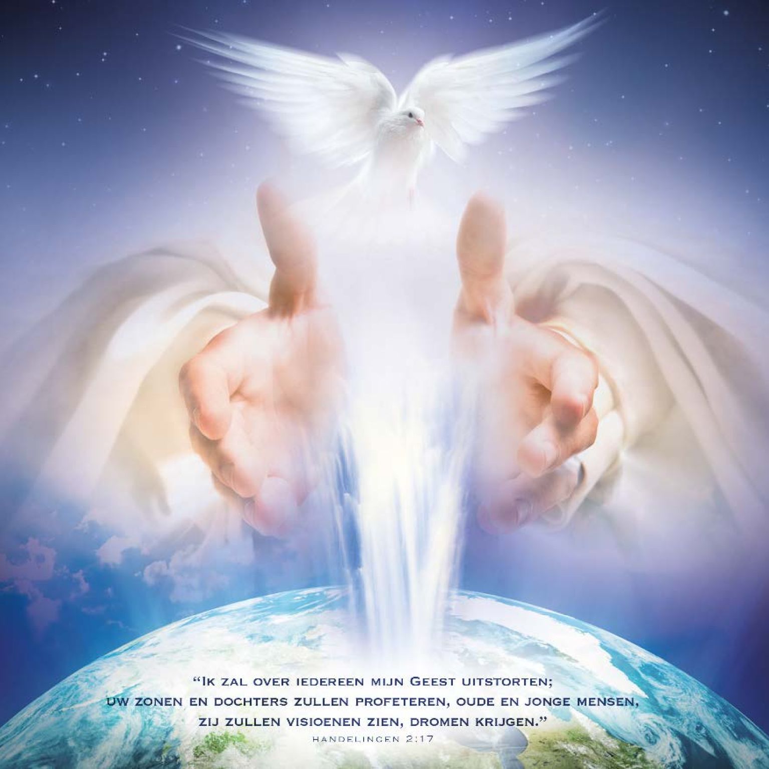 Kaart 'Ik zal Mijn Geest uitstorten' - MA11027 -  David Sörensen bij MajesticAlly