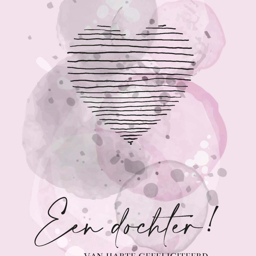 MA55003 - Wenskaart 'Een dochter'