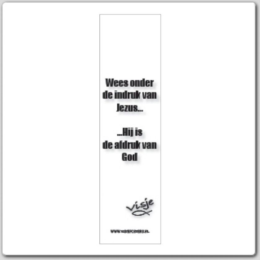 Boekenlegger visje wees onder de indruk - 44844 -  Visje bij MajesticAlly