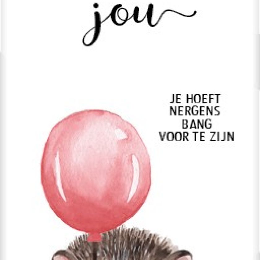 Boekenlegger egeltje God is altijd bij j - MA25202 -  Boekenleggers bij MajesticAlly