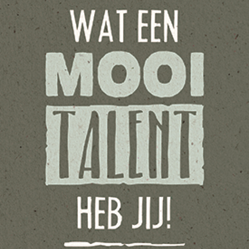 Wat een mooi talent ben jij! - 552835 -  Bemoediging bij MajesticAlly