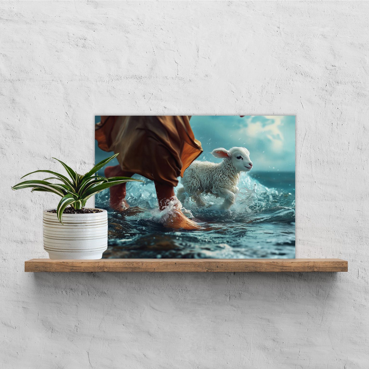 Plexiglas Naast je lopen LR 876cfb40