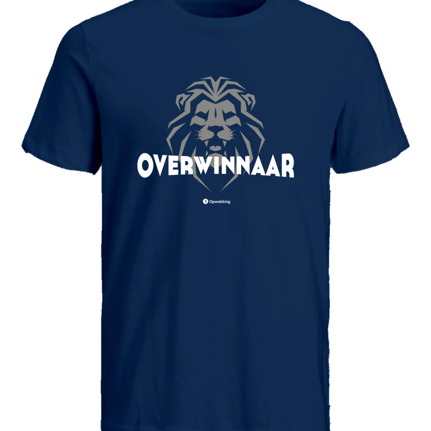 Tshirt Overwinnaar MarineBlauw 870affdd