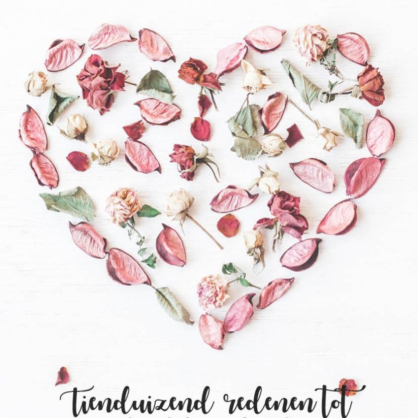 Poster 50x70 tienduizend redenen - MA33209 -  Posters XL  bij MajesticAlly