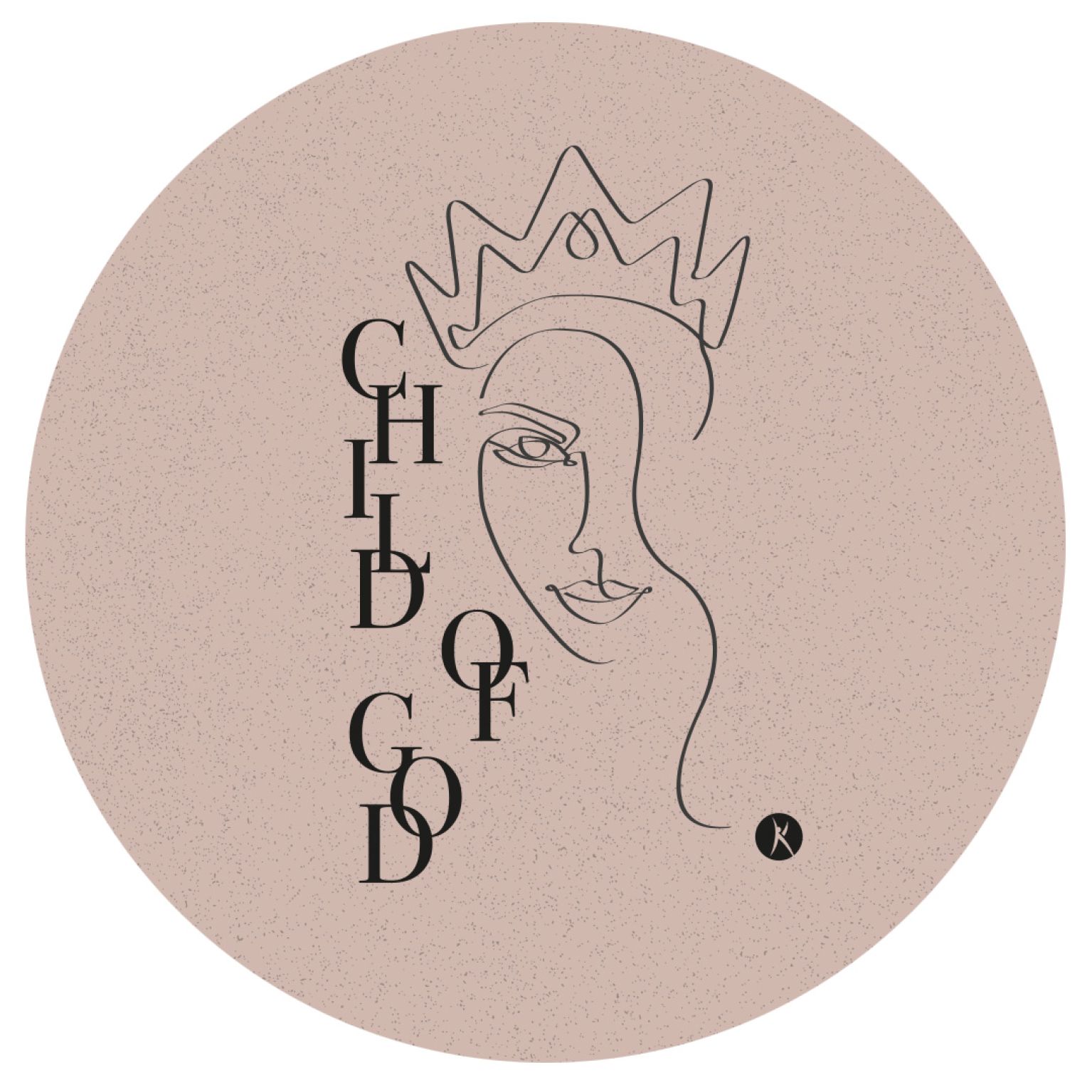 Vilten onderzetter Child of God