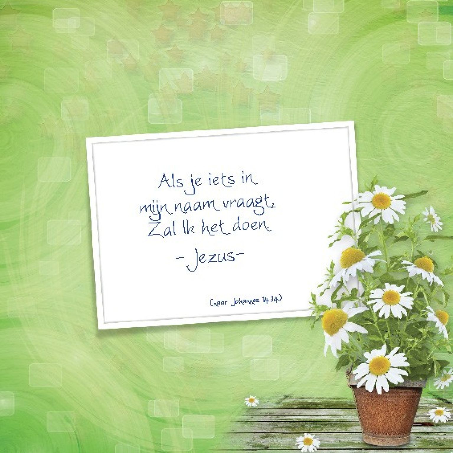 Choice kaartje als je iets in Mijn naam - 42019 -  Minikaartjes - vierkant bij MajesticAlly