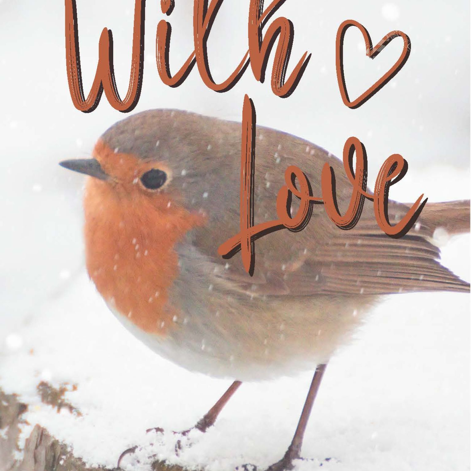 MA41506 - Minikaartje Kerst 'With love'