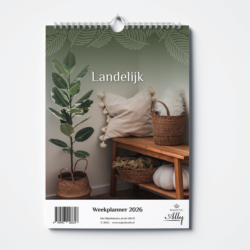 Weekplanner Landelijk MA 2026 VZ 98bcf6ef