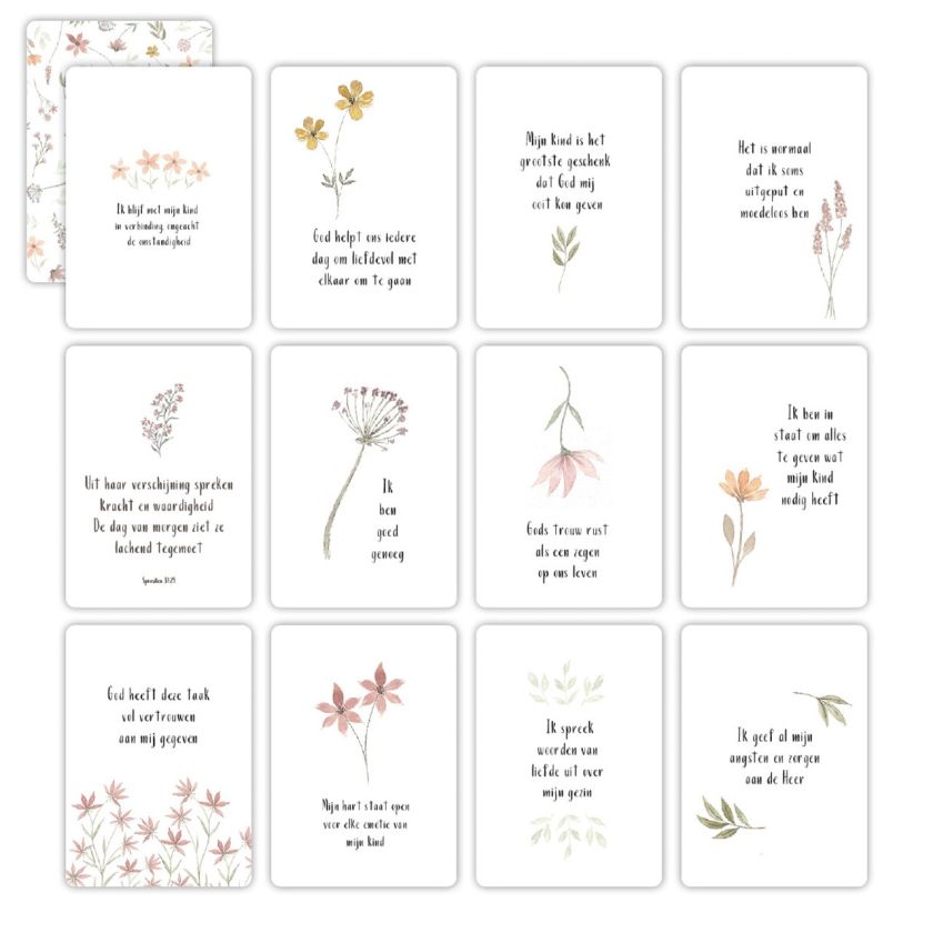 Blikje Mama kaarten - Moeder - MA27502 -  Cadeau's bij MajesticAlly