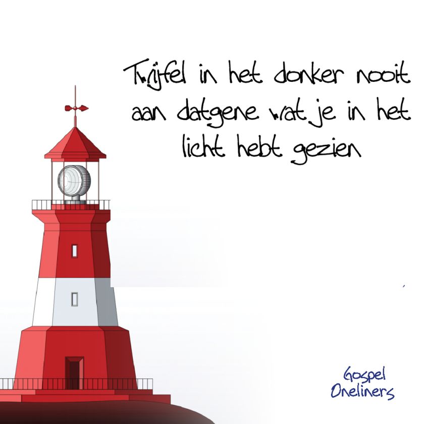 Choice kaartje twijfel in het donker noo - MA10104 -  Minikaartjes - vierkant bij MajesticAlly