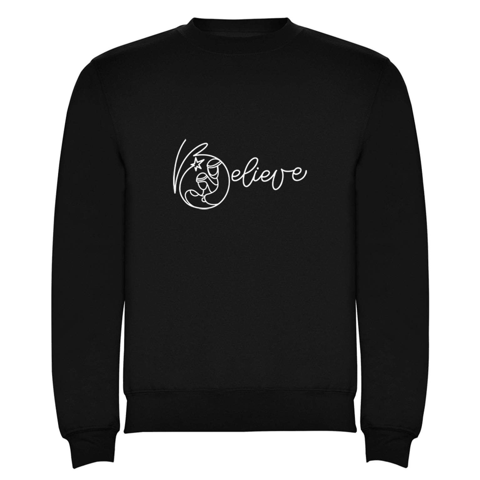 Believe Zwarte trui 9c9e9b05