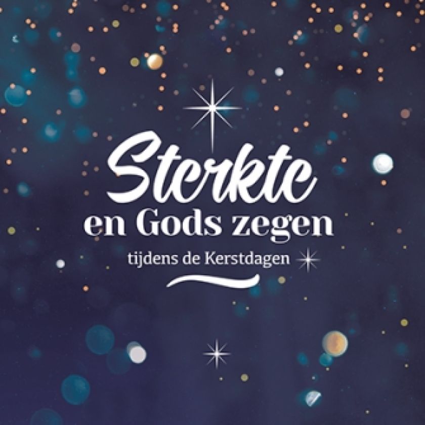 Kerstkaart 'Sterkte en Gods zegen' - 454117 -  Kerst-Morgenster bij MajesticAlly