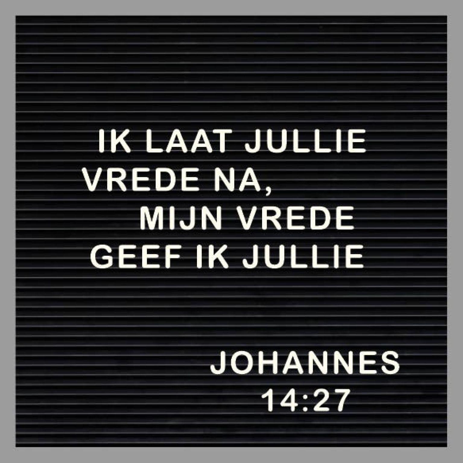 Kaart 'Mijn vrede geef ik u' - MA32010 -  Words&Letters bij MajesticAlly