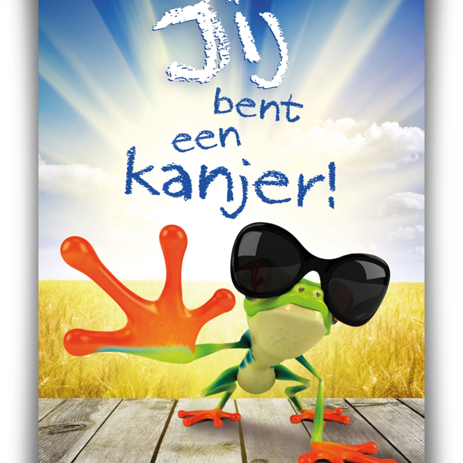 Poster A3 'Jij bent een kanjer' - MA11365 -  Kinderposters bij MajesticAlly