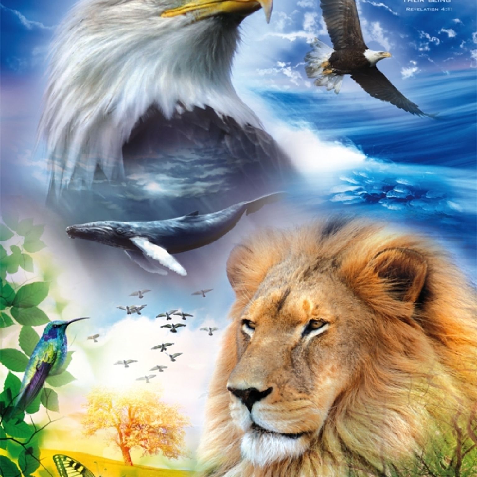 Poster A3 'Glorious Creator' - MA11357 -  Posters A3 bij MajesticAlly