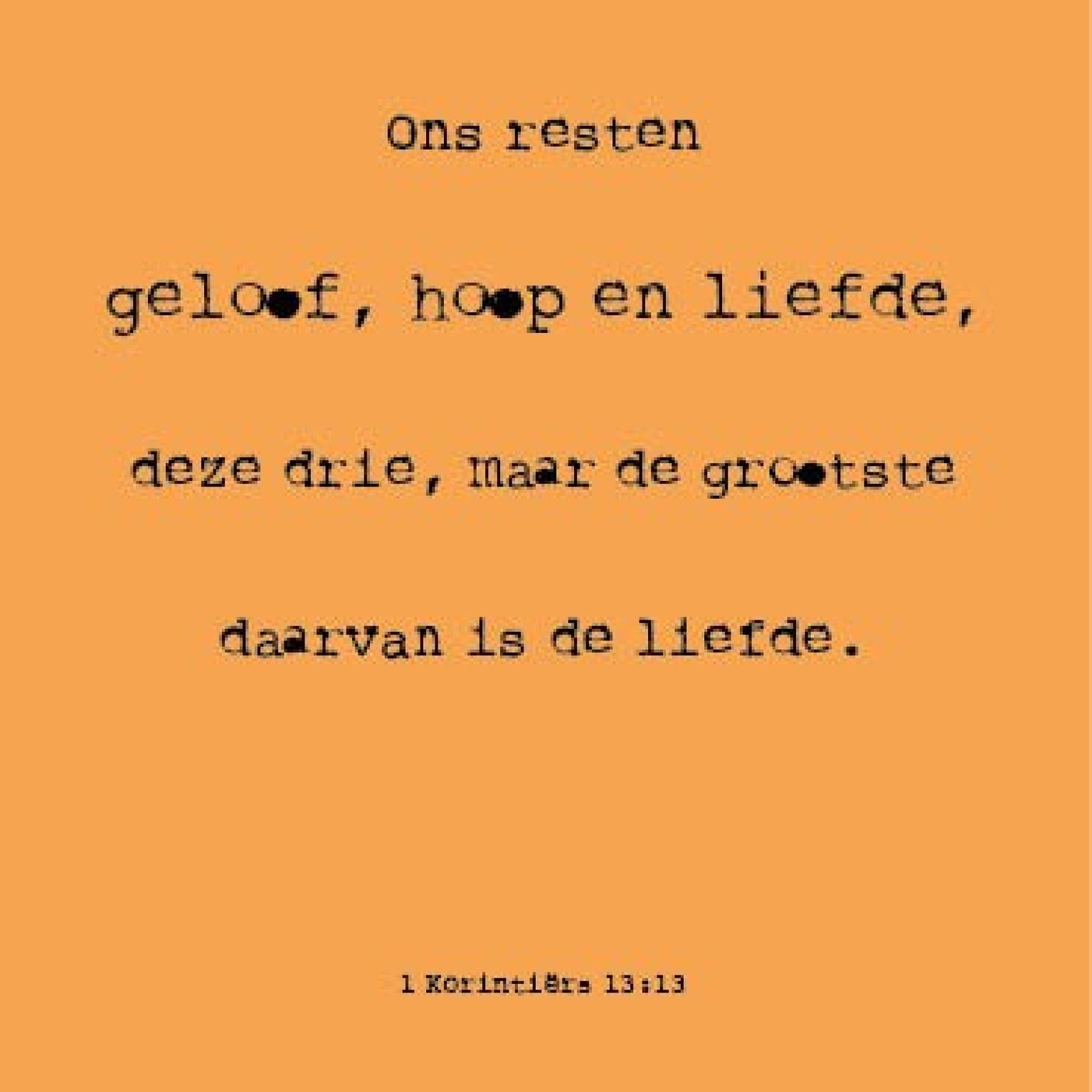 Kaart geloof hoop en liefde - MA35010 -  Interieurkaarten bij MajesticAlly