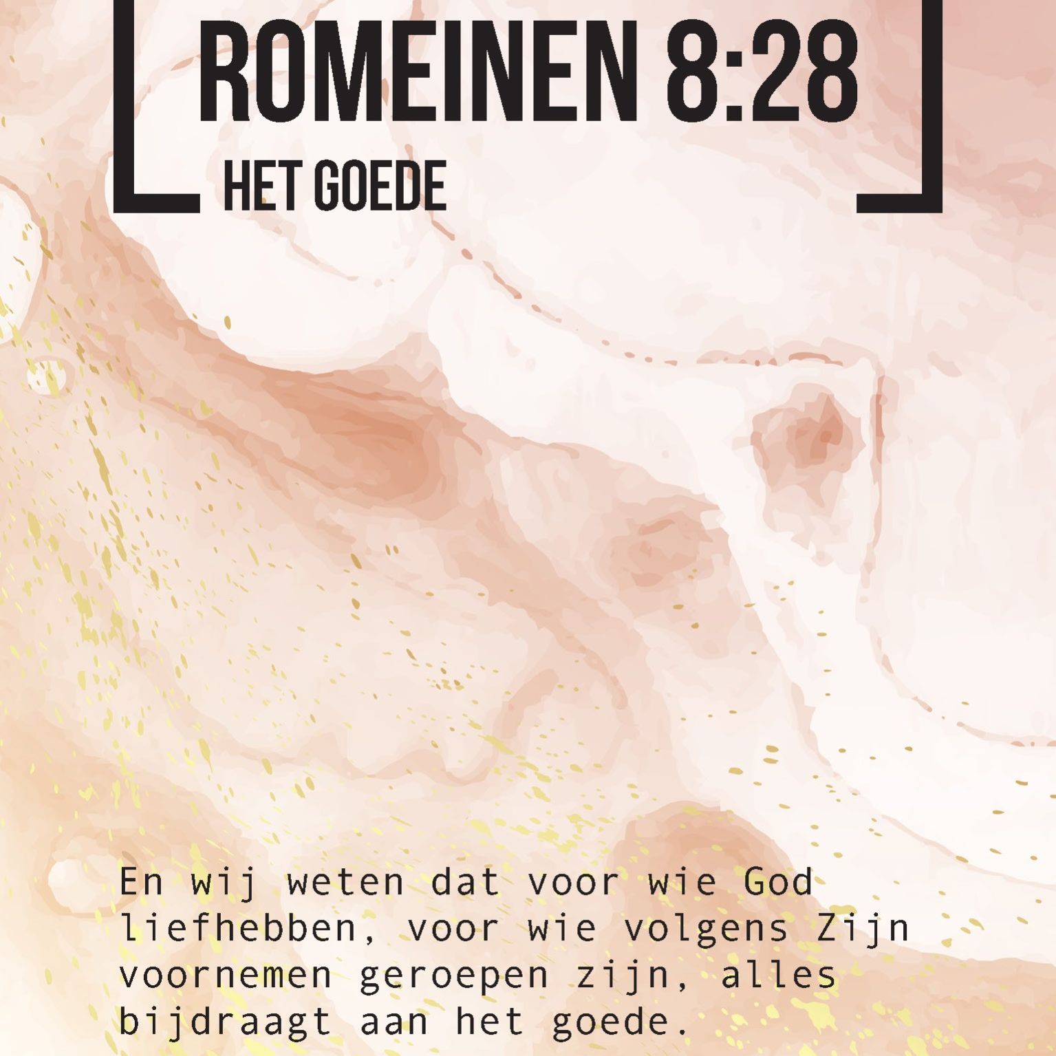 Bijbeltekstkaart 'Romeinen 8:28' NBV21 - MA42002 -  Interieurkaarten bij MajesticAlly