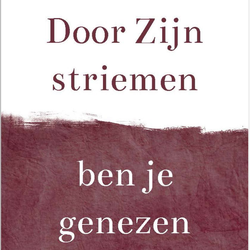 MA55215 Minikaartje 'Door Zijn striemen'