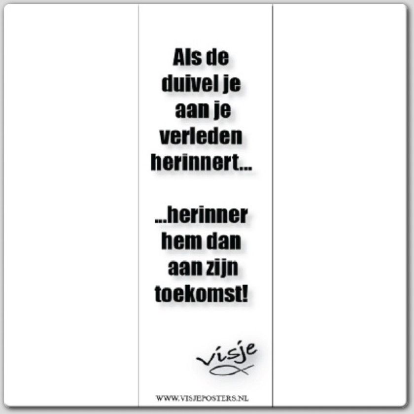 Boekenlegger visje als de duivel je aan - 44861 -  Visje bij MajesticAlly