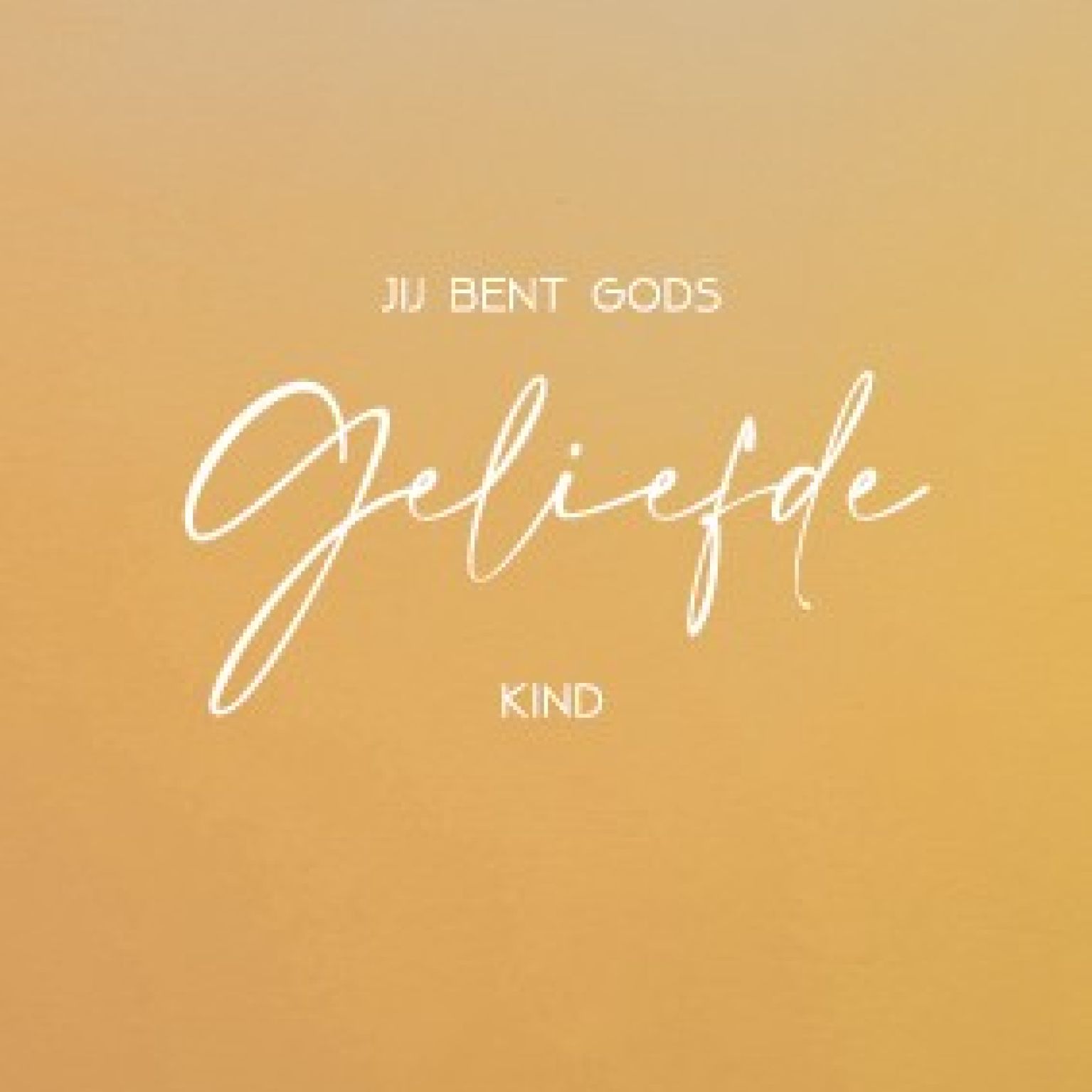 Kaart 'Gods geliefde kind' - 552633 -  Puur 2020 bij MajesticAlly