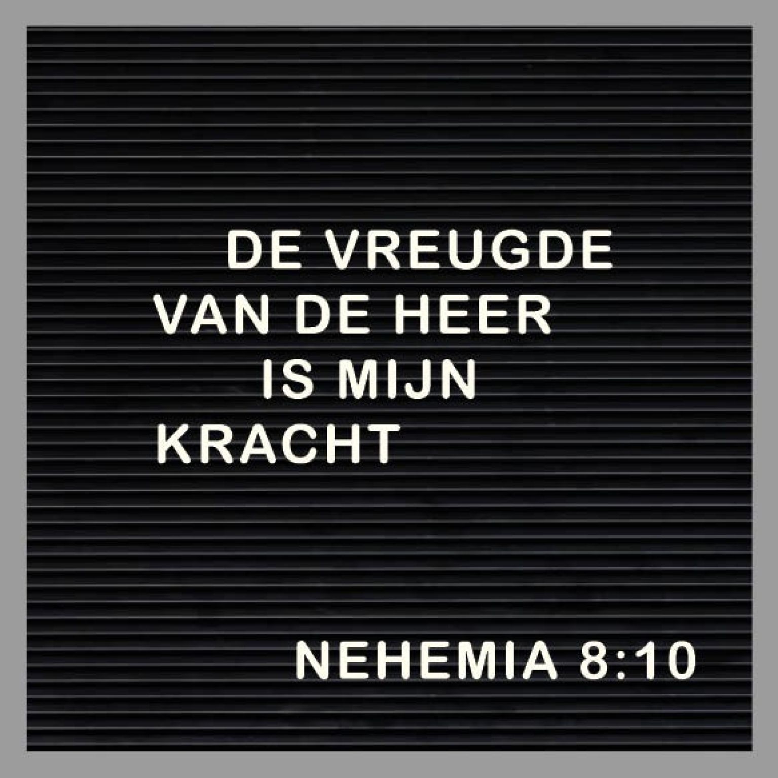 Kaart 'De vreugde van de Heer' - MA32007 -  Words&Letters bij MajesticAlly