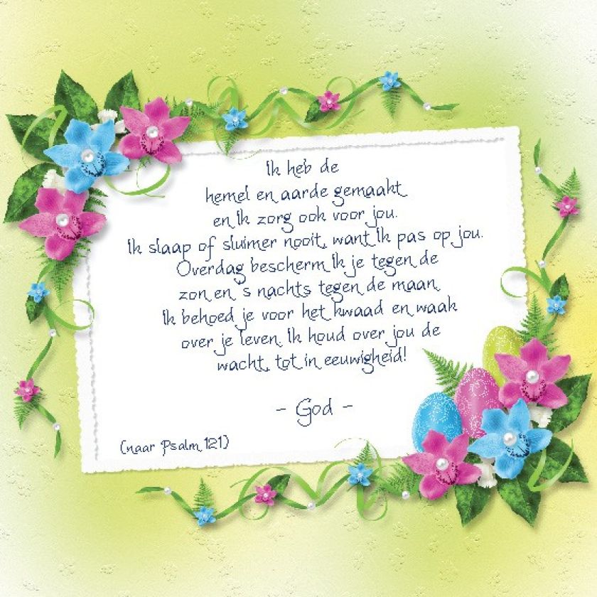 Choice kaartje Ik heb de hemel en aarde - 42012 -  Minikaartjes - vierkant bij MajesticAlly