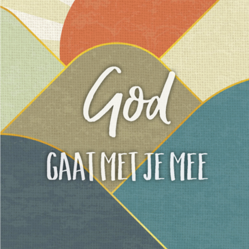 Wenskaart 'God gaat met je mee' - MA43033 -  Courage bij MajesticAlly