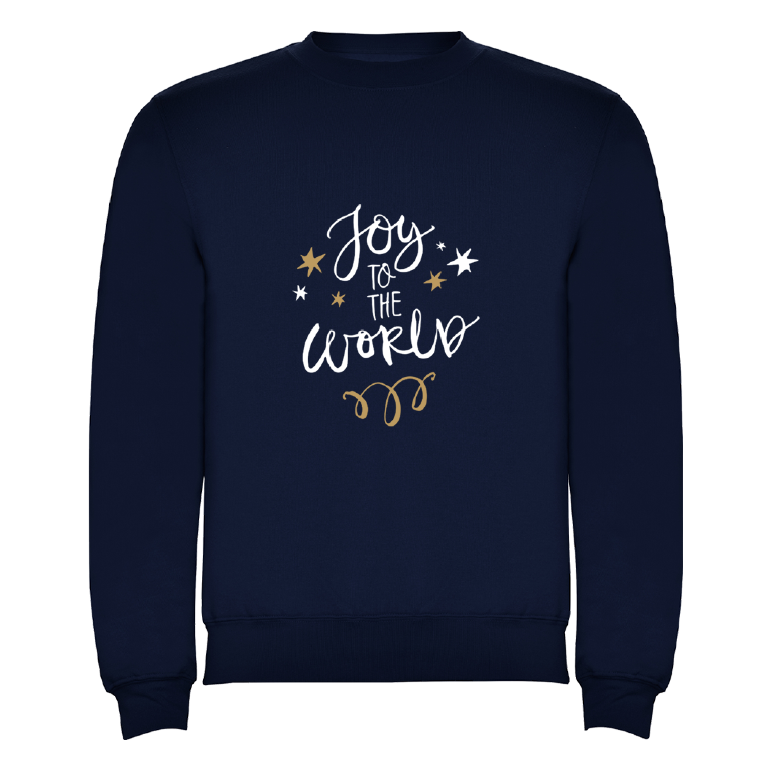 Joy to the world Blauwe trui b0381656