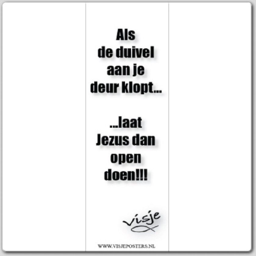 Boekenlegger visje als de duivel aan je - 44850 -  Visje bij MajesticAlly