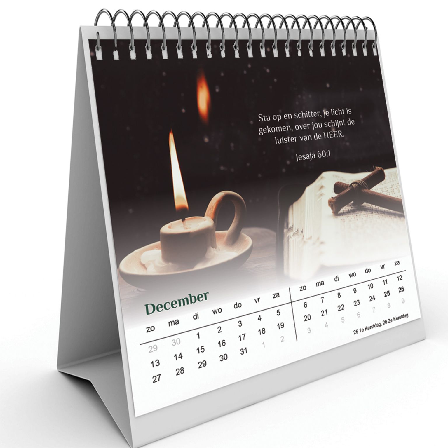 Bureaukalender Landelijk MA 2026 December b5359425