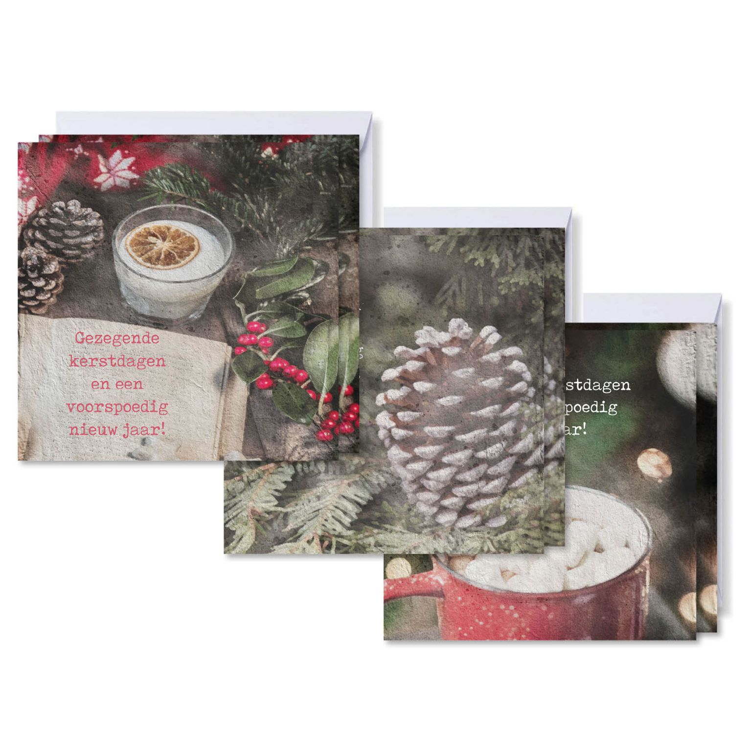 MA41106 Voordeelpakje kerstkaarten