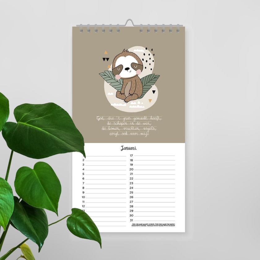 Verjaardagskalender 'Ik ga slapen, ik ben moe' - 9789493206274 -  Verjaardagskalenders bij MajesticAlly