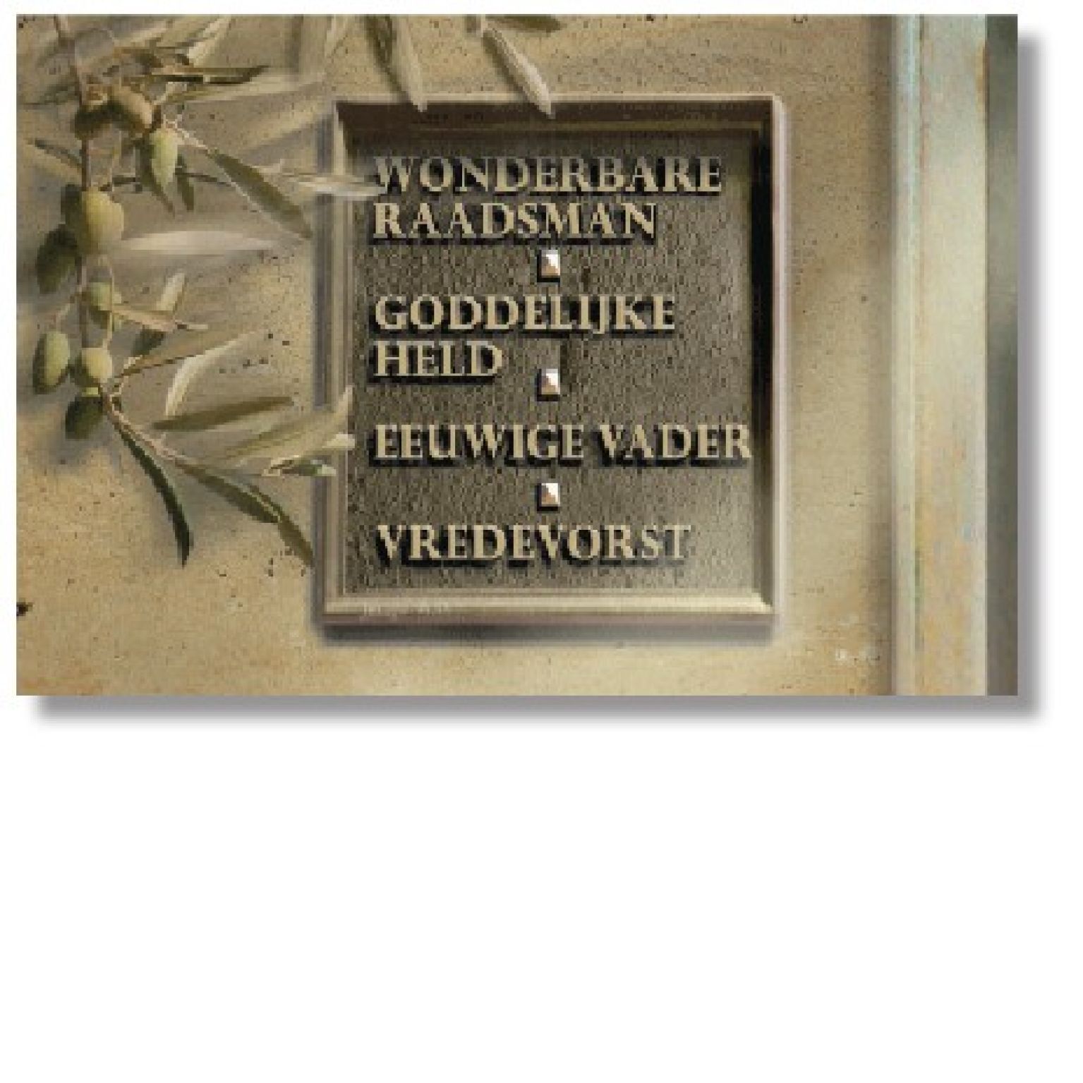 10x Kaart 'Wonderbare raadsman' - 44610 -  Sale bij MajesticAlly