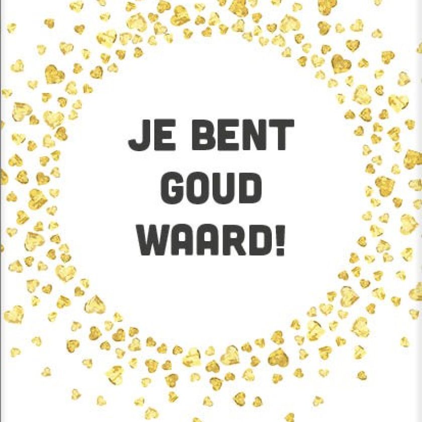 Voordeelkaart 'Je bent goud waard' - MA38091 -  Voordeelkaarten christelijk bij MajesticAlly