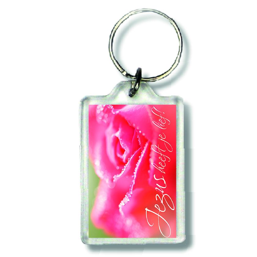 Sleutelhanger Jezus heeft je lief - MA11507 -  David Sörensen bij MajesticAlly