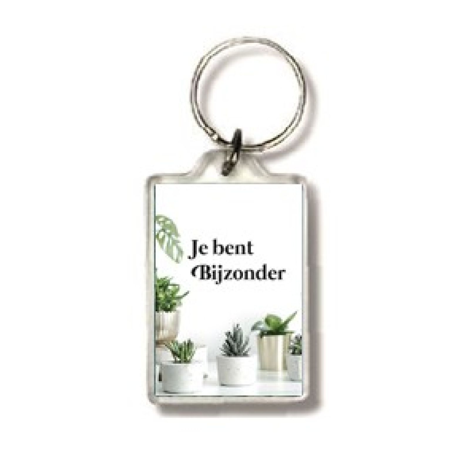 Sleutelhanger Je bent bijzonder - 552625SL -  Puur / Serenity bij MajesticAlly