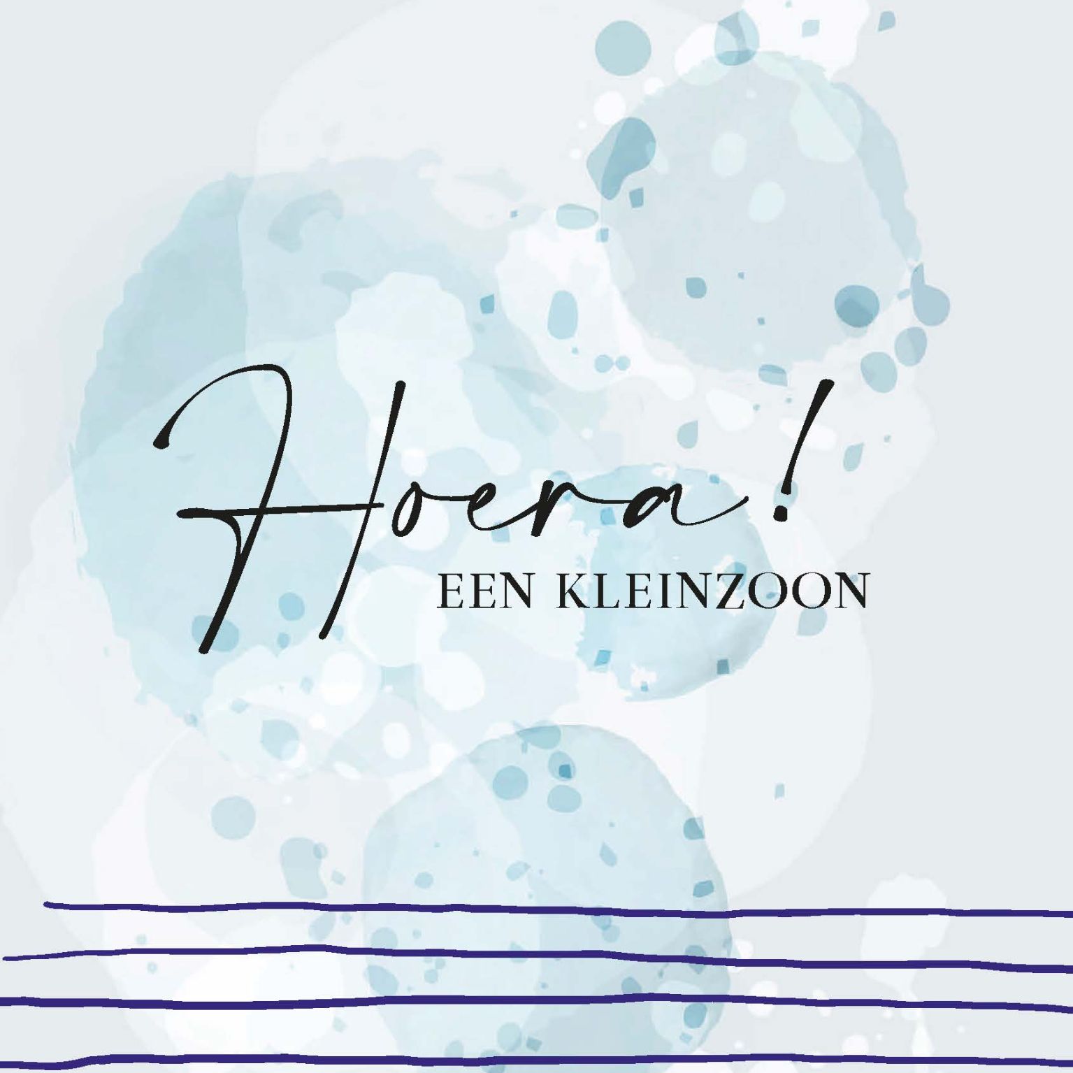 MA55011 - Wenskaart 'Een kleinzoon'