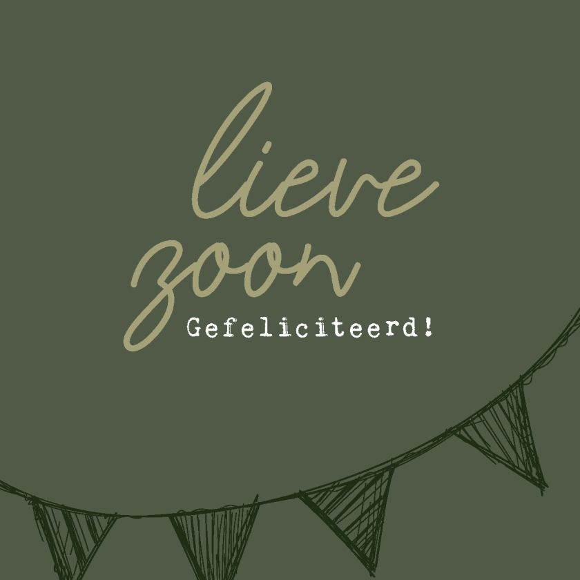 Wenskaart 'Lieve zoon' - MA44020 -  LUV2022 bij MajesticAlly