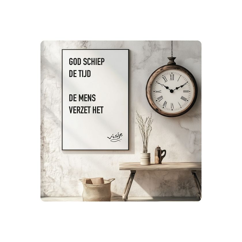V16006 Visje Cadeaubordjes 15x15 God Tijd befe9e9a