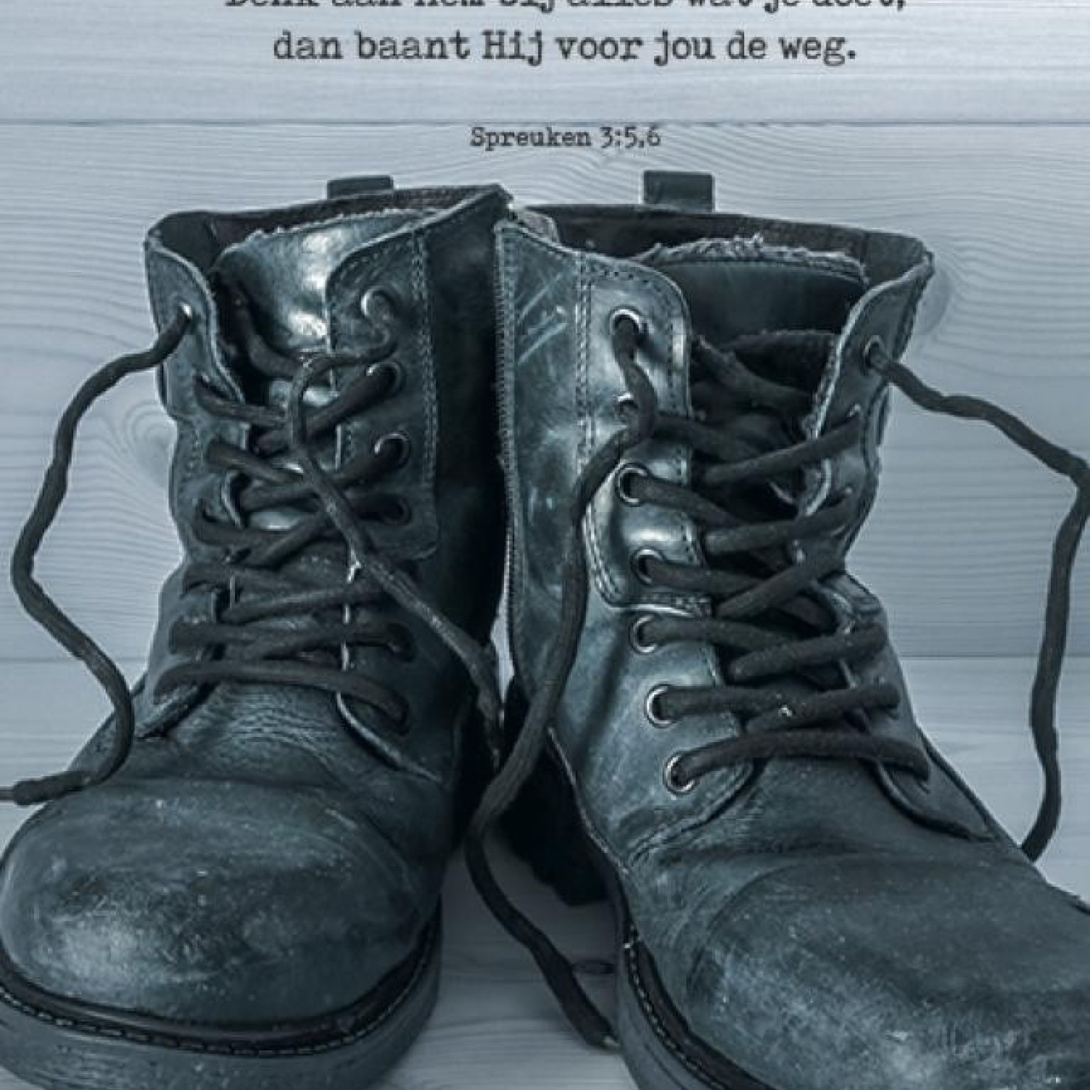 Poster A4 'Vertrouw op de Heer' - MA37111 -  Posters A4 bij MajesticAlly