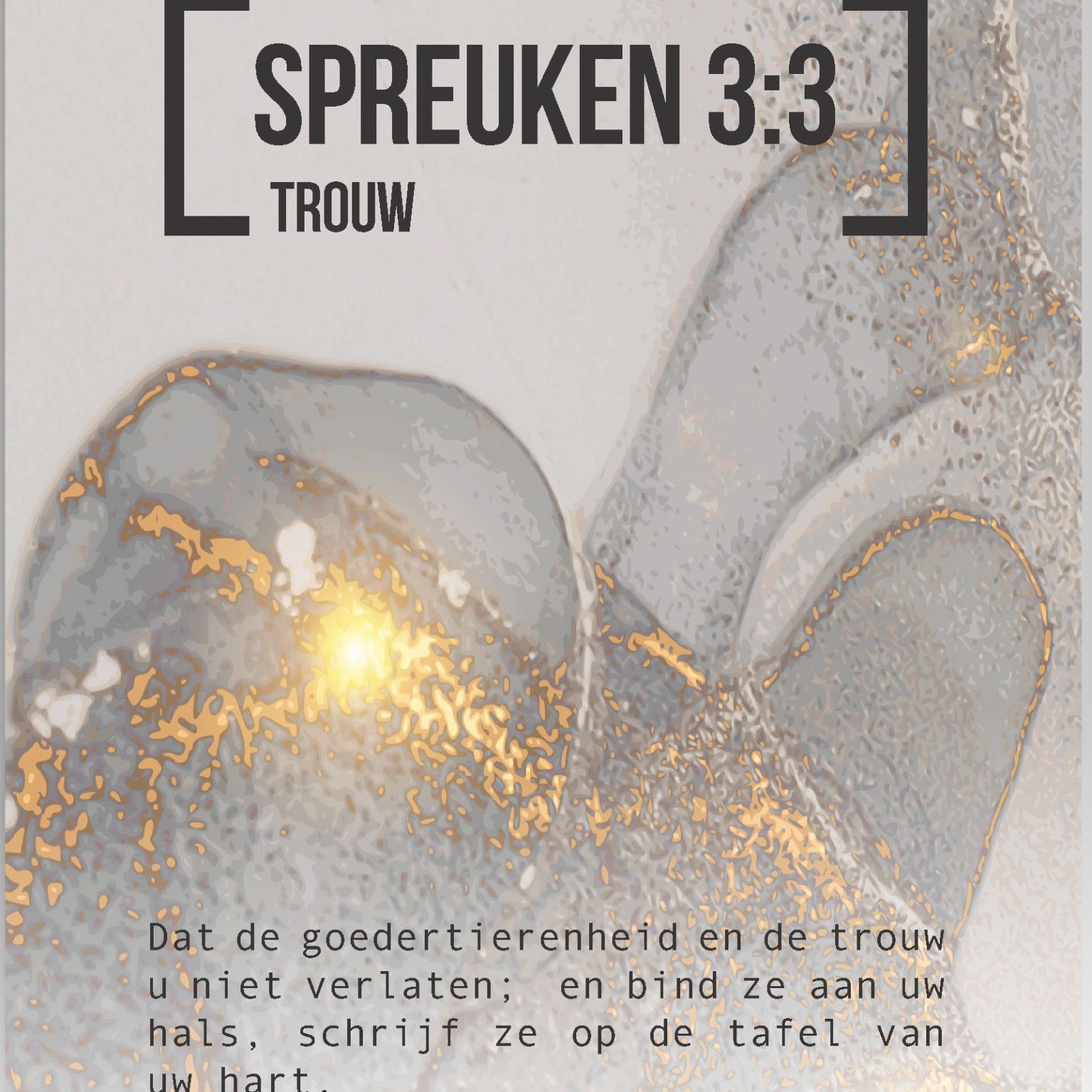 Bijbeltekstkaart 'Spreuken 3:3' SV - MA42112 -  Interieurkaarten bij MajesticAlly