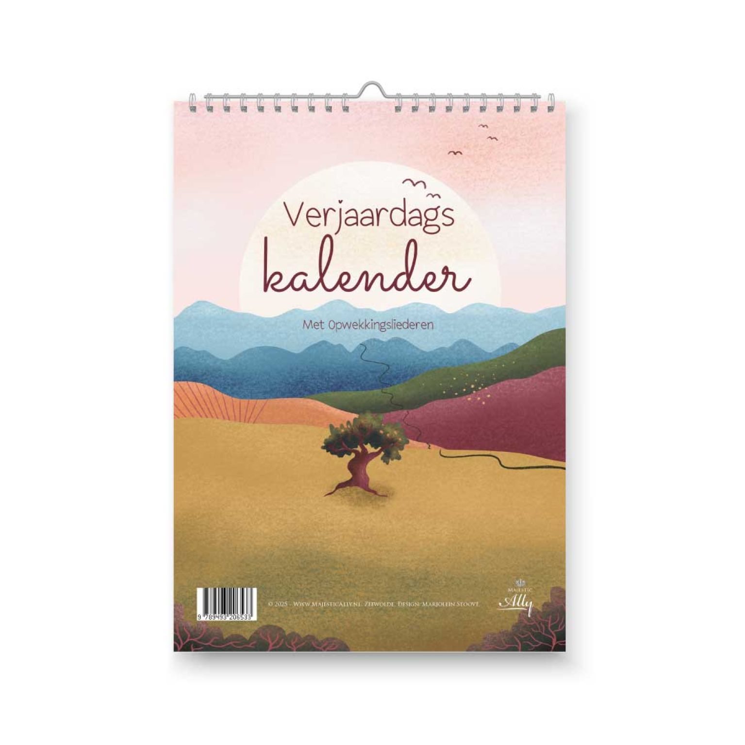 1.Verjaardagskalender A4 Marjoleins Creations VZ c417ef82