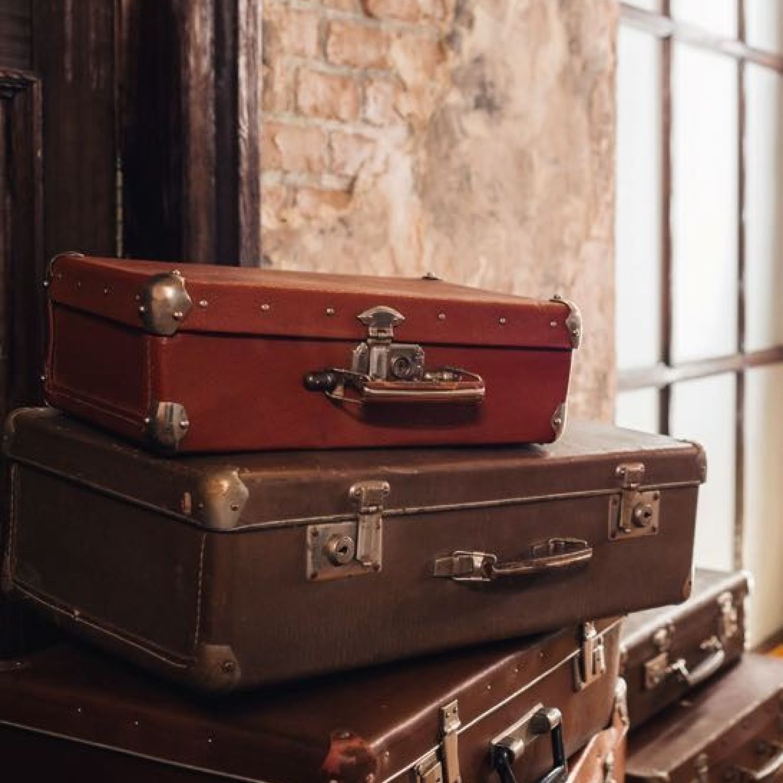 Kaart 'Koffers' - MA40001 -  Landelijk bij MajesticAlly