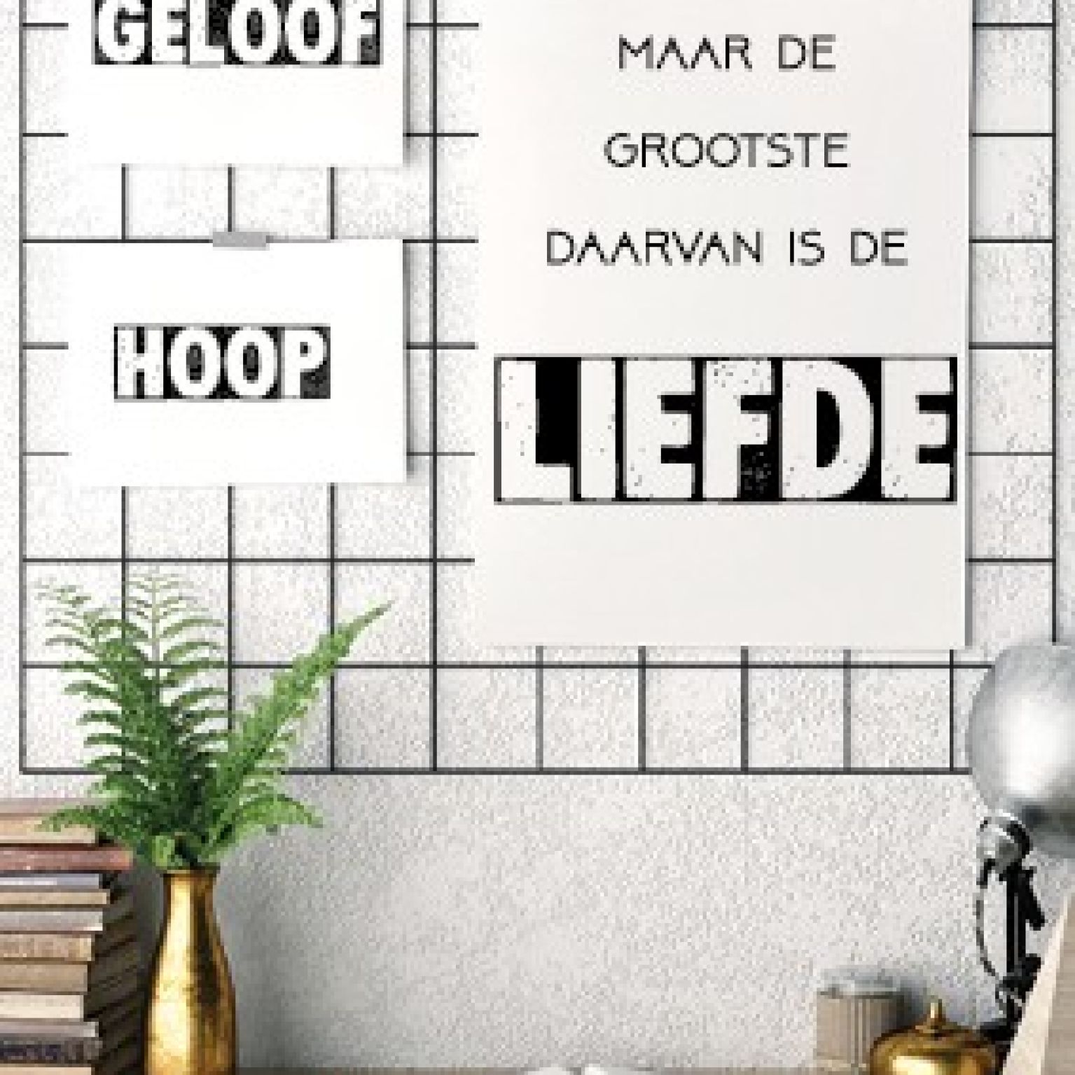 Kaart 'Geloof Hoop Liefde' - 552618 -  Puur 2020 bij MajesticAlly