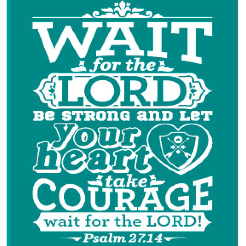 Creditcard wait for the Lord - MA23104 -  Divers bij MajesticAlly