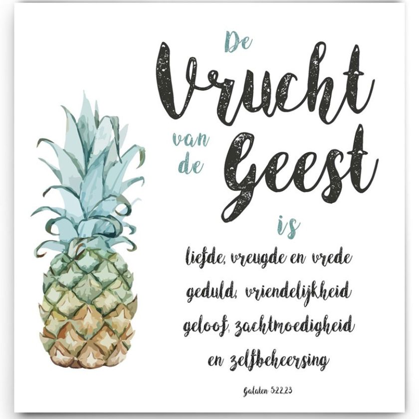 Cadeaubordje vrucht van de Geest - MA17620 -  Cadeaubordjes klein bij MajesticAlly